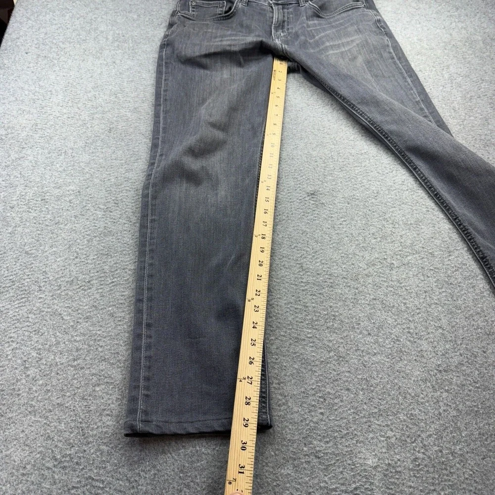 Banana Republic Traveler Jeans 32x29 Gray Straight Fit Stretch‎ Soft Denim